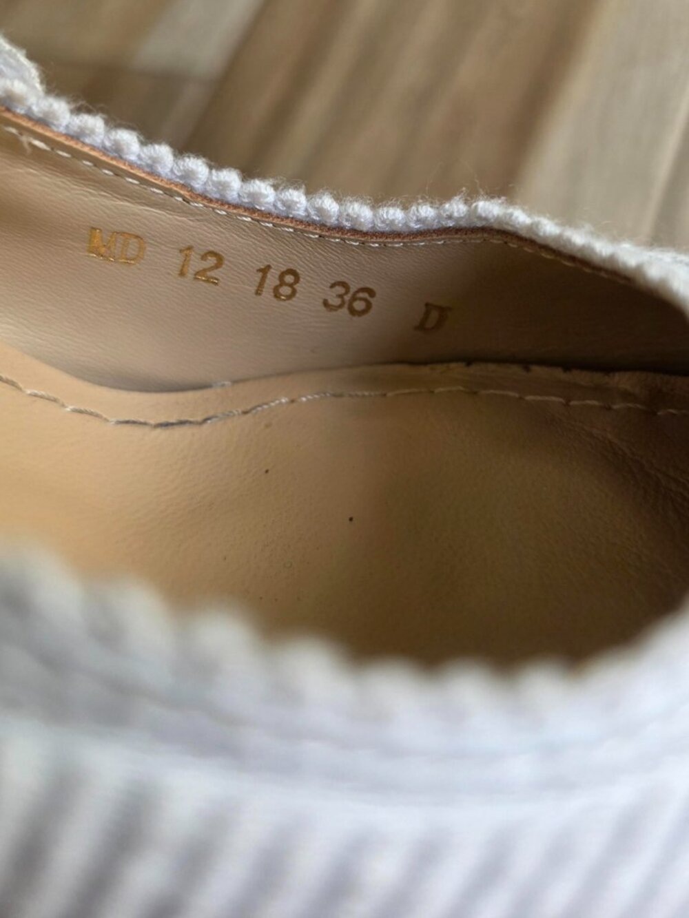 Dior J’Adior Slingback Pumps White Embroidered Cottom Slingback Eur. 36 D - Picture 15 of 15